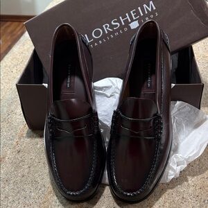 Florsheim Men's Burguney Leather Loafers